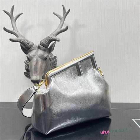 fendi silver bag.